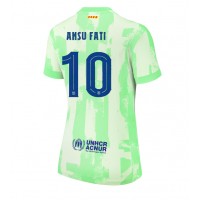 Barcelona Ansu Fati #10 3rd trikot Frauen 2024-25 Kurzarm